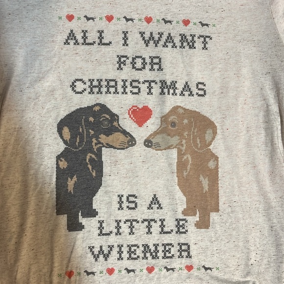 Dachshund Christmas t shirt - Picture 3 of 4